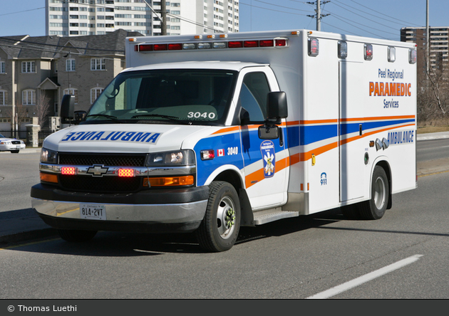 Mississauga - Peel Ambulance Service - EMS 3040