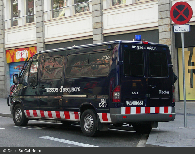 Barcelona - Mossos d'Esquadra - GruKw - BM E-511