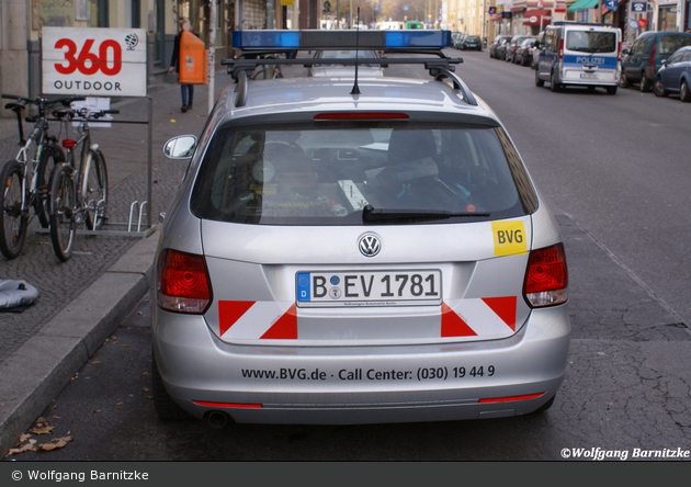 Berlin - Berliner Verkehrsbetriebe - Betriebsaufsicht (B-EV 1781)