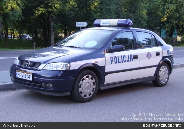 Augustów - Policja - FuStW - M415