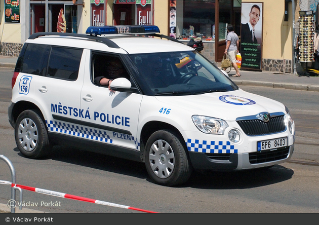 Plzeň - Městská Policie - FuStW - 416