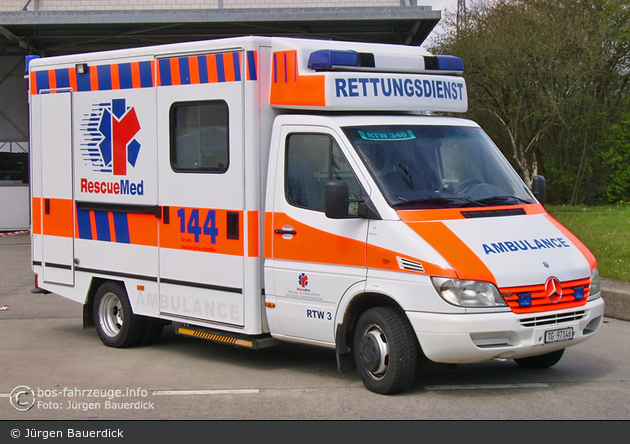 Kreuzlingen - RescueMed - RTW SanThur 340 (a.D.)