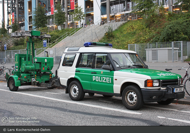 BePo - Land Rover Discovery - PKW (HH-3801) - Gespann mit LiMa-Anhänger (a.D.)