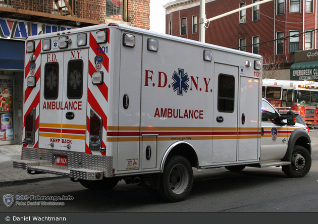 FDNY - EMS - Ambulance 1101 - RTW