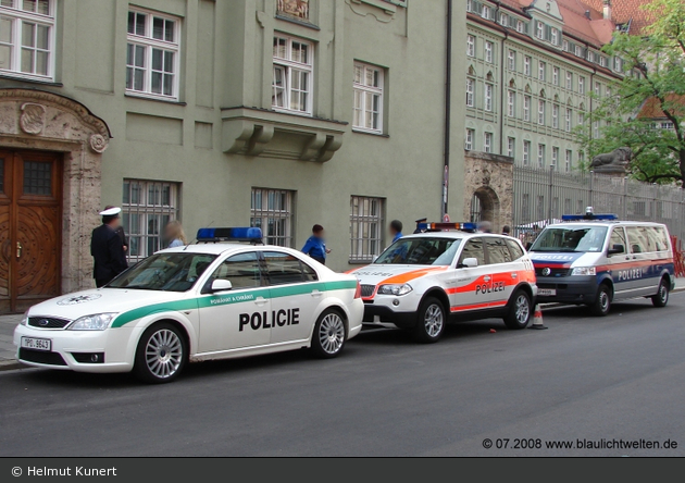 Polizei zu Gast in München
