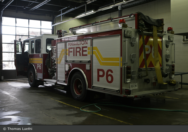 Hamilton - Emergency Services - Pumper - P6