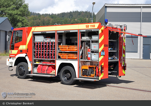 La Chaux-de-Fonds - SIS - ASF - Castor 4360