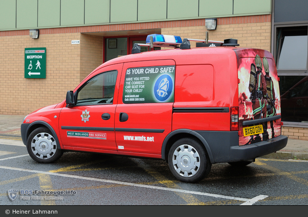 Birmingham - West Midlands Fire Service - Car