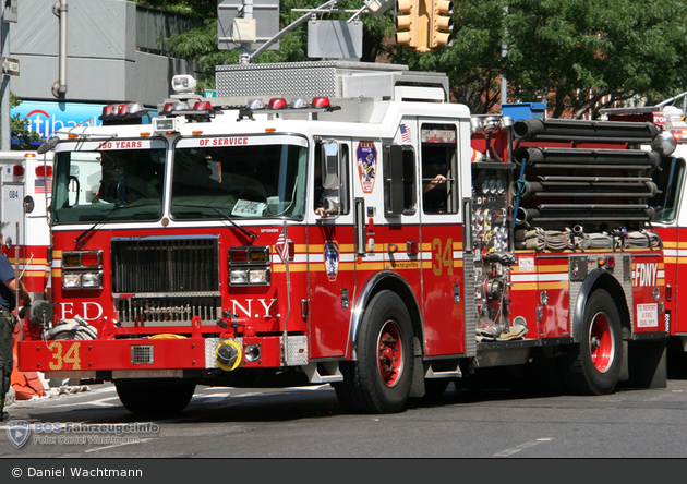 FDNY - Manhattan - Engine 034 - TLF