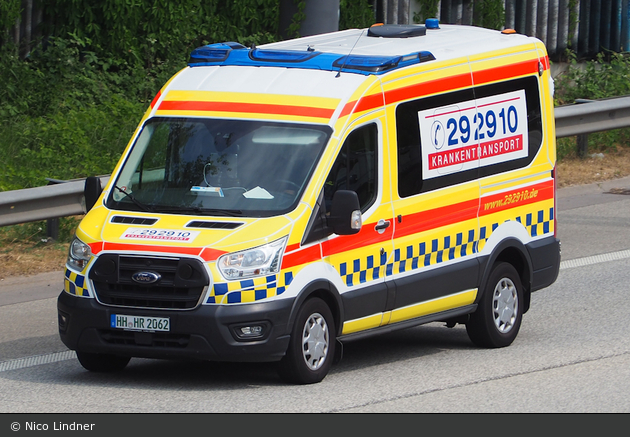 292910 Krankentransport Hamburg - KTW (HH-HR 2062)