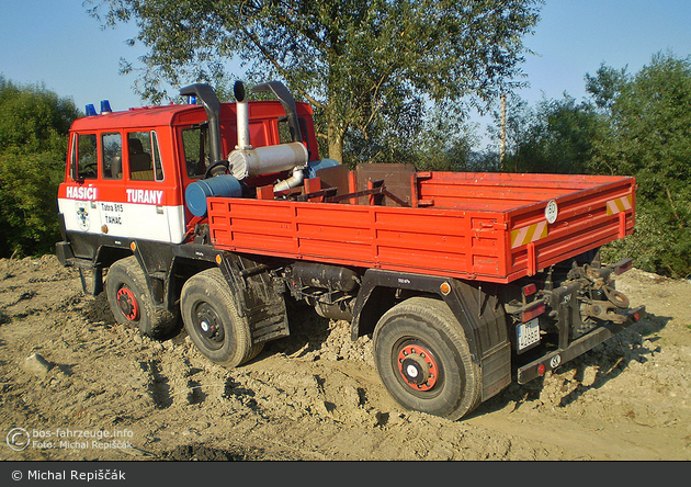 Turany - Hasiči - Berge-LKW