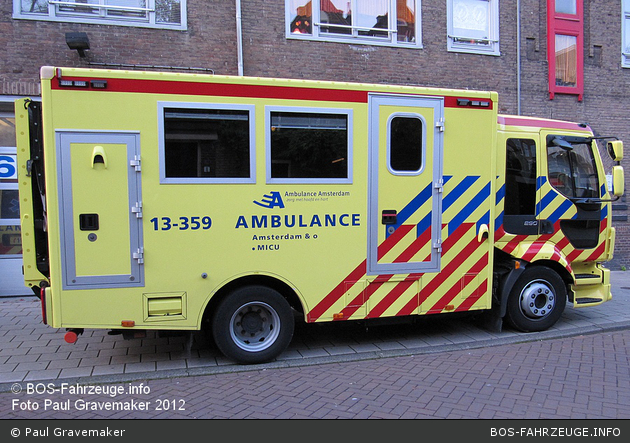 Amsterdam - Ambulance Amsterdam - MICU - 13-359