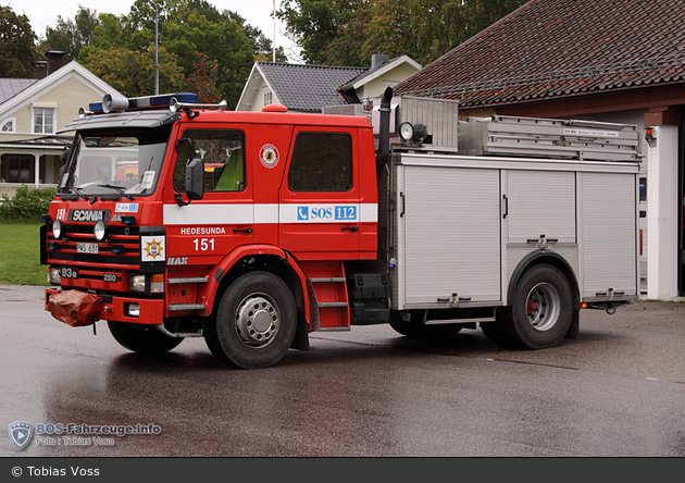 Hedesunda - Gästrike RTJ - Släck-/räddningsbil - 2 26-1510 (a.D.)