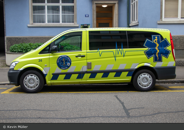 Basel - Sanität Basel-Stadt - NAZ - Ambu 26