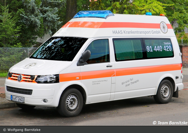 Haas Krankentransport GmbH - KTW (B-KT 2401)