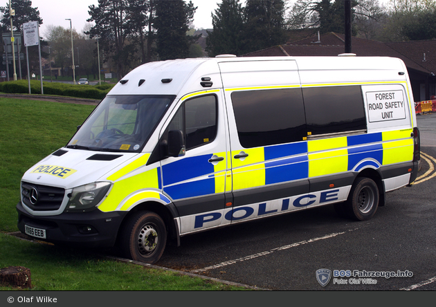 Coleford - Gloucestershire Constabulary - Road Safety Unit/Public Order Van