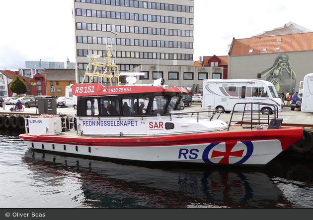 Stavanger - Norsk Selskab til Skibbrudnes Redning - SK "SJØMANN" - RS 151