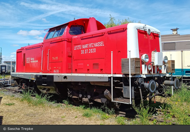 Deutsche Bahn AG - Rettungszug Lok 714 015 (a.D)