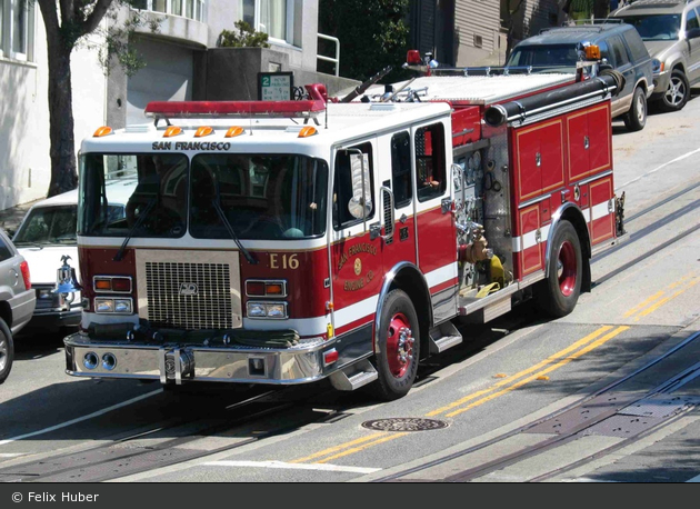San Francisco - San Francisco Fire Department - Engine 016 (a.D.)