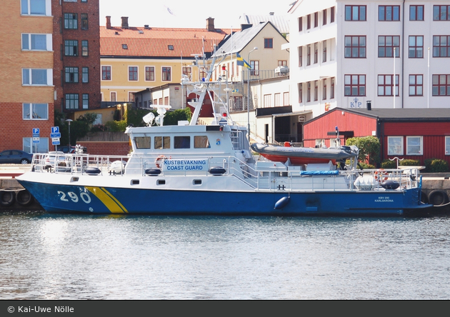 Karlskrona - Kustbevakningen - Streifenboot - KBV 290
