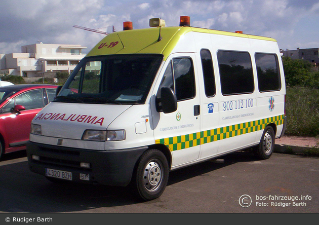 Cala d'Or - Servicio Ambulancias Medicas Islas Baleares - RTW - U19 (a.D.)