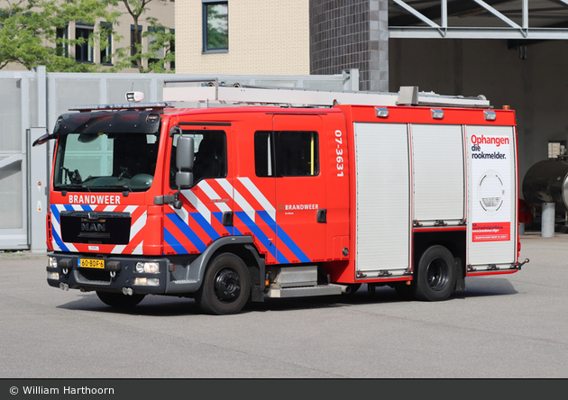Arnhem - Brandweer - HLF - 07-3631