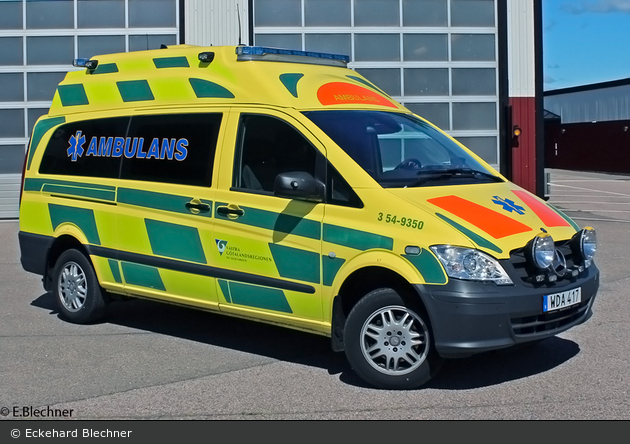 Kungshamn - Västra Götaland Ambulanssjukvård - RTW - 3 54-9350