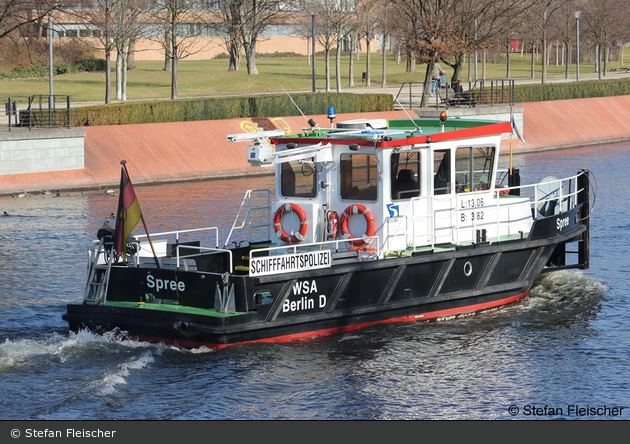 WSA Berlin - Schub- und Aufsichtsboot - Spree