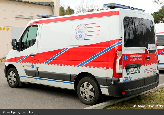 Krankentransport Spree Ambulance - KTW (B-SP 3483)