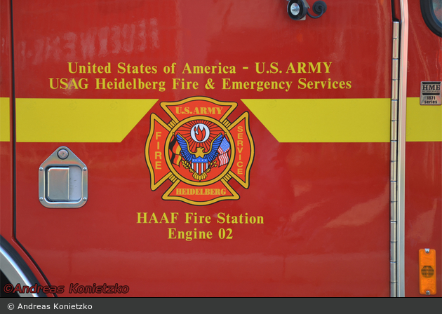 Einsatzfahrzeug: US - Heidelberg - USAG Fire & Emergency Services