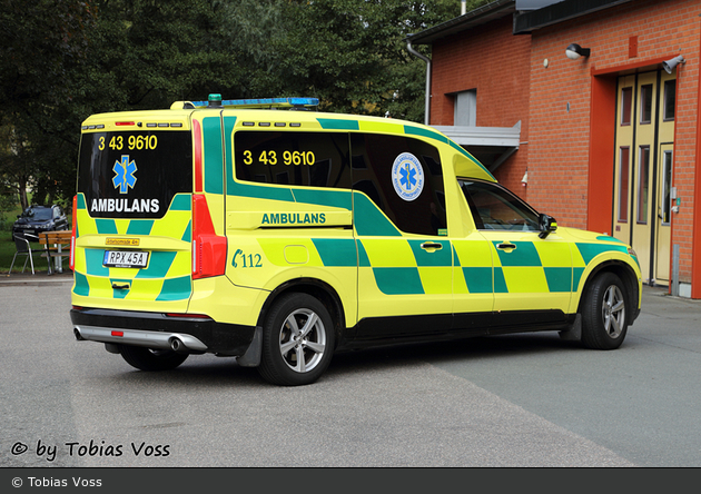 Eksjö - Ambulanssjukvård Jönköpings Län - Ambulans - 3 43-9610
