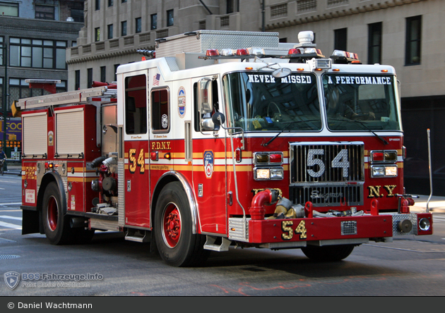 FDNY - Manhattan - Engine 054 - TLF