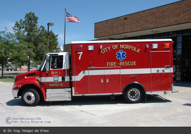 Norfolk - FD - Medic 7