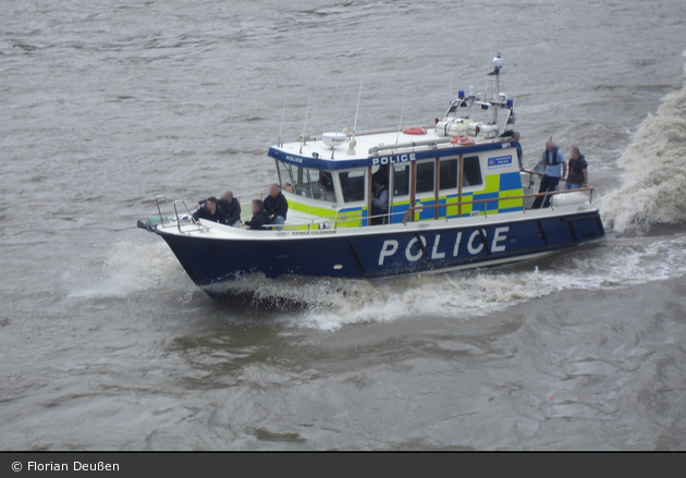 London - Metropolitan Police Service - Marine Policing Unit - Streckenboot MP1 "PATRICK COLQUHOUN" (a.D.)