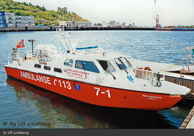 Oslo - Oslo Brann- og Redningsetat - Ambulansboot 7-1 (a.D.)