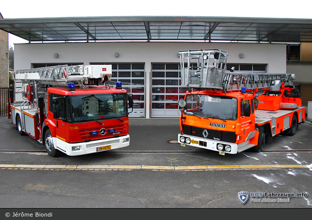 LU - Grevenmacher - Service d'Incendie et de Sauvetage - Wachablösung