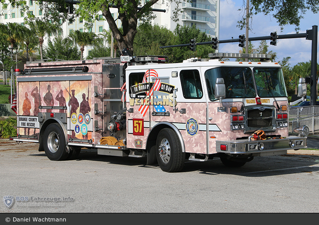 Orlando - Orange County Fire Rescue - Engine 57 - LF