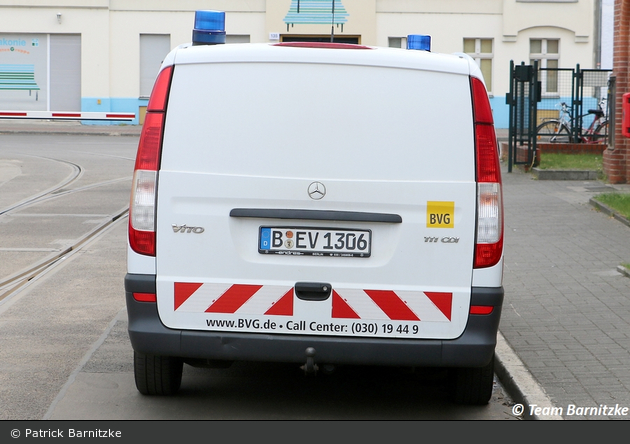 Berlin - Berliner Verkehrsbetriebe - Servicefahrzeug (B-EV 1306)