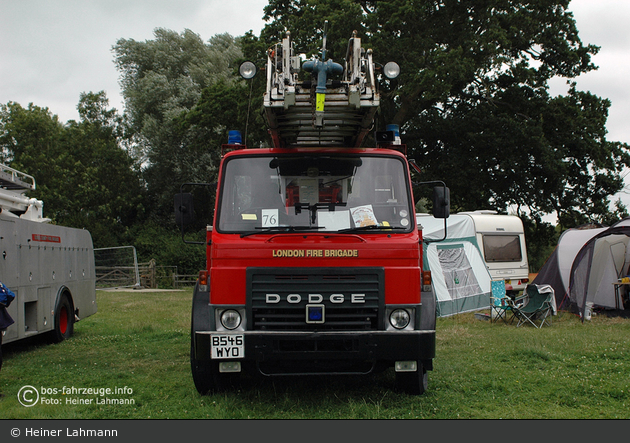 London - Fire Brigade - Turntable Ladder (a.D.)