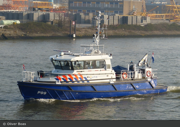 Rotterdam - Politie - Waterpolitie - Polizeiboot P99