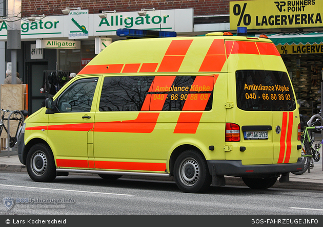 Ambulance Köpke - KTW (HH-AK 3923)