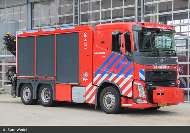 Enschede - Brandweer - RW-Kran - 05-4171