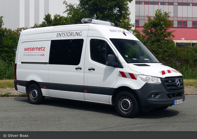 Bremen - Wesernetz - Mercedes-Benz Sprinter 316 CDI – Entstörungsdienst (HB-SW 795)