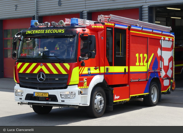 Soleuvre - Corps Grand-Ducal d'Incendie et de Secours - HLF20