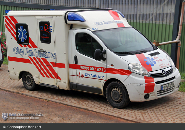 City Ambulanz - KTW 85/52