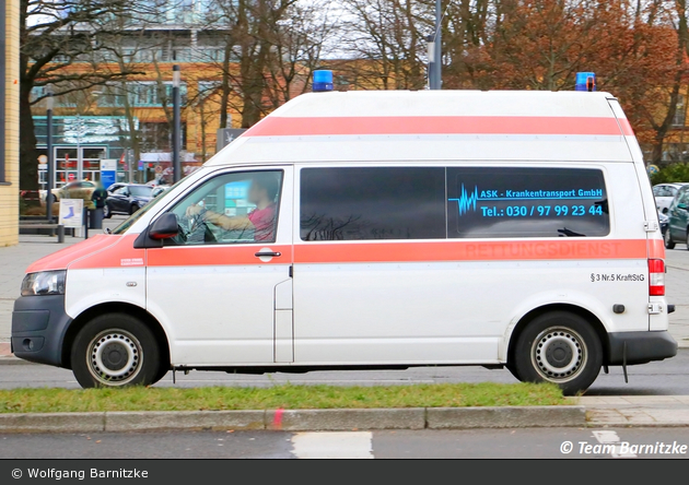 ASK Krankentransport - KTW (B-KK 3702)