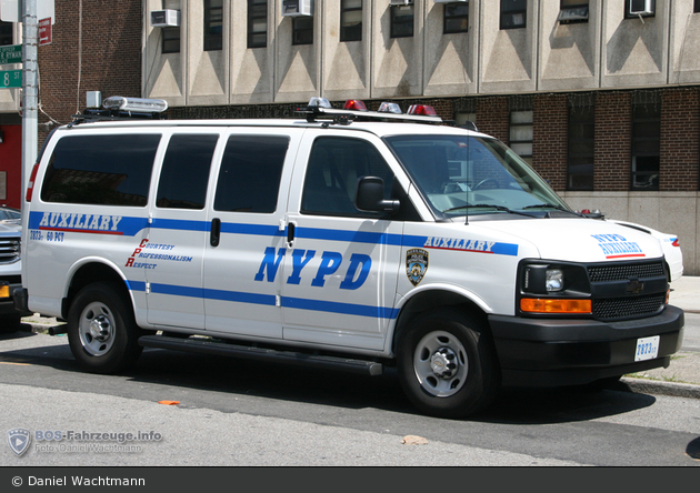 NYPD - Brooklyn - 60th Precinct - Auxiliary Police - HGruKW 7873