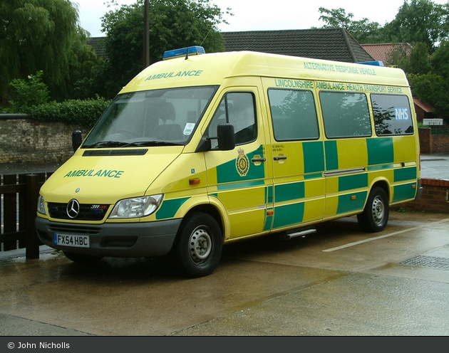 Barton - Lincolnshire Ambulance - Alternative Response Vehicle