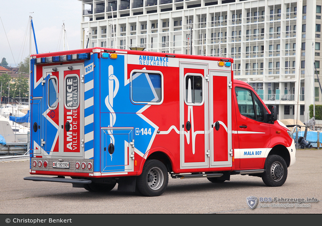 Neuchâtel - Ambulance - RTW - Maladière 807