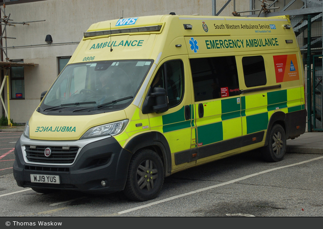 Truro - South Western Ambulance Service - EA - 0806